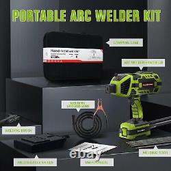 Portable Welder Machine 110V ARC Handheld Welder IGBT Inverter Welding Gun