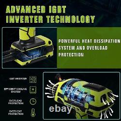 Portable Welder Machine 110V ARC Handheld Welder IGBT Inverter Welding Gun