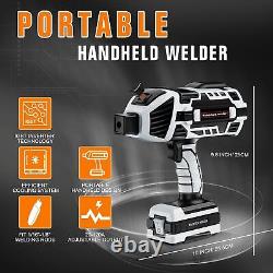 Portable Welder Machine 110V ARC Handheld Welder IGBT Inverter Welding Gun Stick