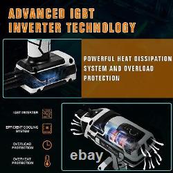 Portable Welder Machine 110V ARC Handheld Welder IGBT Inverter Welding Gun Stick