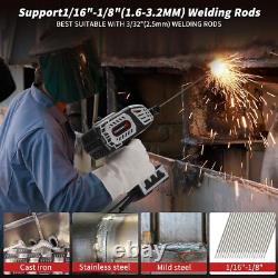 Portable Welding Machine Handheld, 110V ARC Welder Gun with IGBT Inverter, 20-18