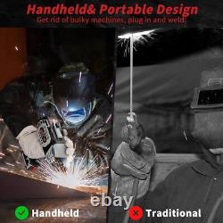 Portable Welding Machine Handheld, 110V ARC Welder Gun with IGBT Inverter, 20-18