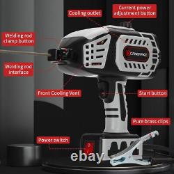 Portable Welding Machine Handheld, 110V ARC Welder Gun with IGBT Inverter, 20-18