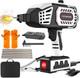 Portable Welding Machine, Upgraded 20-120A Output Handheld Welder Gun, 110V Curren