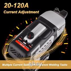 Portable Welding Machine, Upgraded 20-120A Output Handheld Welder Gun, 110V Curren