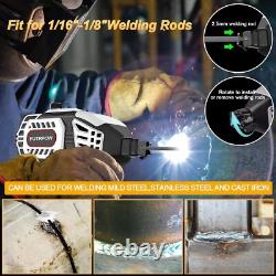 Portable Welding Machine, Upgraded 20-120A Output Handheld Welder Gun, 110V Curren