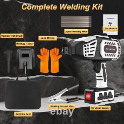 Portable Welding Machine, Upgraded 20-120A Output Handheld Welder Gun, 110V Curren