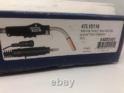 Radnor 64002491 400 A. 052 1/16 Air Cooled MIG Gun With 15' Cable & 5 Pins