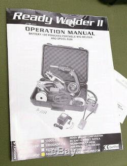 Ready Welder II Military Deluxe Pak Portable Mig Welder 10000MDP-CS with Spool Gun