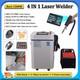 Reci 1500W Laser Welder Cutting Weld Seam Cleaning Machine Touch Screen Gun US