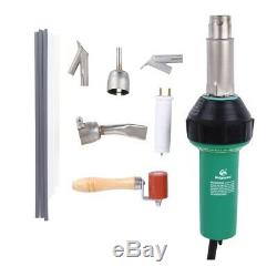 Ridgeyard 1600W Gun Heat Hot Air Plastic Welding Tool Kit Welder Tip Nozzle Rod