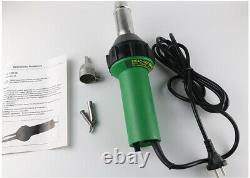 Ridgeyard 1600W Hot Air Torch Gun Plastic Welding Welder Pistol Nozzles Roller