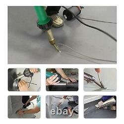 SEAAN Plastic Welder Heat Gun Hot Air Torch Plastic Welding Gun Pistol + Spee