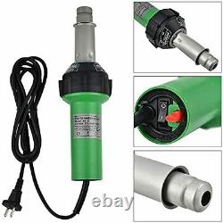 SKYTOU 1600W Heat Gun Hot Air Torch Plastic Welder Welding Hot Air Gun Kit wi