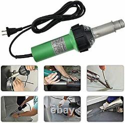 SKYTOU 1600W Heat Gun Hot Air Torch Plastic Welder Welding Hot Air Gun Kit wi