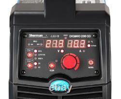 Sherman DIGIMIG 225GDS IGBT inverter welder MMA MIG Welding Machine + Spool Gun