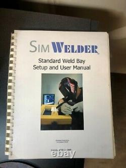 Sim Welder Welding Simulator With Lincoln Mask and GunSHIPS FREE