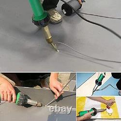 Skytou 1600W Heat Gun Hot Air Torch Plastic Welder Welding Hot Air Gun Kit With