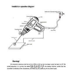 Soldering Gun Kit Inverter Electric Welding Gun Machine ARC Handheld Welder
