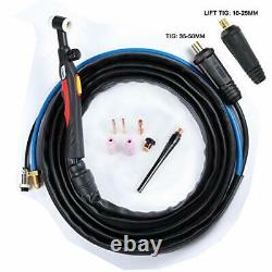 TIG Welding Torch WP17FV 30-50mm 10-25mm Lift TIG Gun with 13 Feet 4M TIG Welder