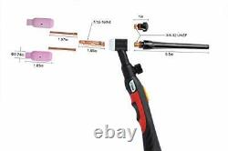 TIG Welding Torch WP17FV 30-50mm 10-25mm Lift TIG Gun with 13 Feet 4M TIG Welder