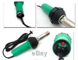 Tarpaulin Canopy Hot Air Welder Welding Heat Gun Poly Tarp Repair Kit Power Tool