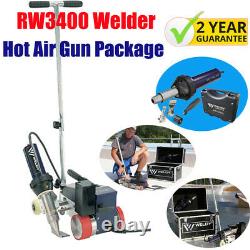 US Weldy Roofer Hot Air Welder PVC Banner Welding 40mm Nozzle with Hot Air Gun