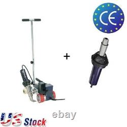 US Weldy Roofer Hot Air Welder PVC Banner Welding 40mm Nozzle with Hot Air Gun