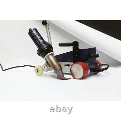 US Weldy Roofer Hot Air Welder PVC Banner Welding 40mm Nozzle with Hot Air Gun