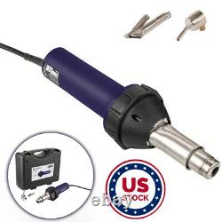 USA WELDY 120V 1600W Plastic Welding Kit Welding Torch Heat Gun Roofing Welder