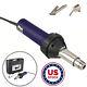 USA WELDY 120V 1600W Plastic Welding Kit Welding Torch Heat Gun Roofing Welder