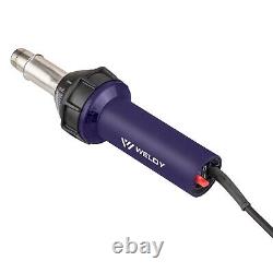 USA WELDY 120V 1600W Plastic Welding Kit Welding Torch Heat Gun Roofing Welder