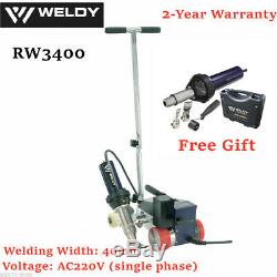 USA Weldy RW3400 40mm Hot Air Welder Welding Machine 220V + 1 FREE Hot Air Gun