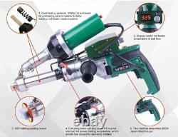 USED 110V LESITE Handheld Plastic Welding Extruder Extrusion Gun Welder Machine