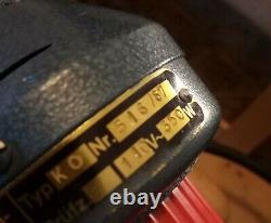 Vintage German Zinser Autogen Heat Gun Hot Air Torch Plastic Welding Gun Welder