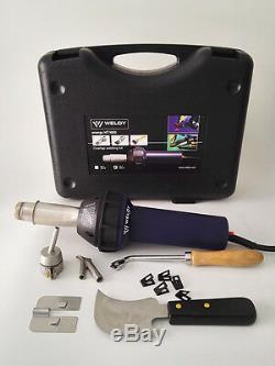 WELDY 1600W heat gun Hot Air Torch Plastic Weld Gun Welder Pistol flooring tool