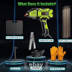 Welding Machine 110V, Handheld Welder Gun, A ARC Digital Display