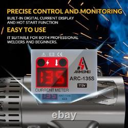 Welding Machine 110V, Handheld welder gun, 135A ARC Digital Display, Weight 3.7Ib
