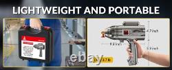Welding Machine 110V, Handheld welder gun, 135A ARC Digital Display, Weight 3.7Ib
