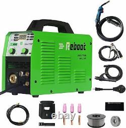 Welding Machine 150A MIG/MAG/TIG/Stick Arc Welder 5 in 1 Spool Gun Weld Aluminum