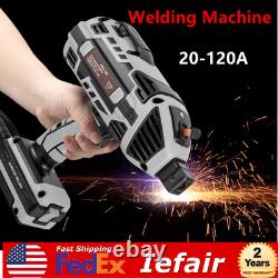 Welding Machine Handheld 110V Portable ARC Welder Gun 4600W+Steel Brush IP21