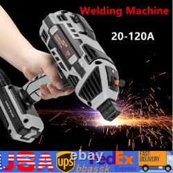Welding Machine Handheld 110V Portable ARC Welder Gun 4600W+Steel Brush IP21