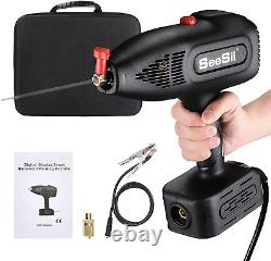 Welding Machine Handheld, Seesii 110V220V Portable ARC Welder Gun withIGBT Digita