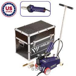 Weldy 230V RW3400 Automatic Hot Air Welder + 110V 1600W Hot Air Gun for Welding