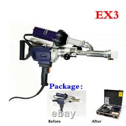 Weldy EX3 Plastic Extrusion Welding Machine Hot Air Welder Gun Extruder Booster