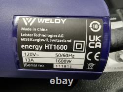 Weldy HT1600 TPO Roof Welding Hot Air Gun Welder Made By Leister Triac S AT ST