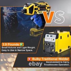 YesRight 120A Portable ARC Welder Gun, 110V Handheld Welding Kit